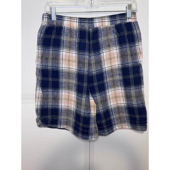 Women's Versona Linen Plaid Shorts Size S - Picture 2 of 5